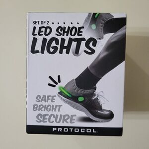 Protocol LED Shoe Heel Clips Jogging Flashing Night Cycling Safety